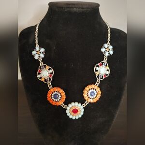 Floral Multicolor Necklace